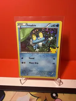 FROAKIE 22/25 - Holo - Pokemon TCG 25th Anniversary McDonalds Promo - NM/M - Image 1