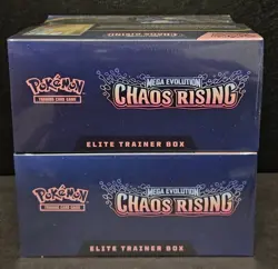 2x Pokemon Chaos Rising Elite Trainer Box Factory Sealed ETB - Image 5