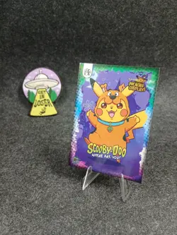 Scooby Doo Where Are You Pikachu 181 Holo Card Pokemon Pikachu Cosplay! Series 1 - Image 1