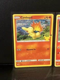 Charmander Cyndaquil Holo 9,10/25 2021 Pokemon McDonald’s 25th Anniversary TCG - Image 2