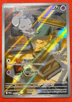 Espurr 095/088 Pokemon TCG: Perfect Order Illustration Rare NM/M - Image 1