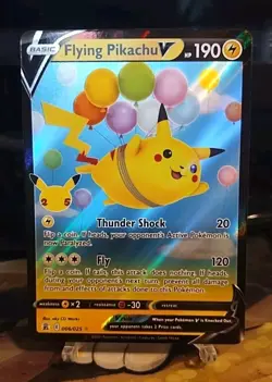 Pokemon TCG - Flying Pikachu V 006/025 Celebrations Holo - Image 1