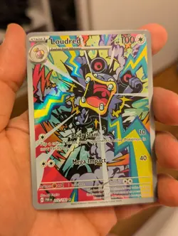 Loudred 212/182 Sv04: Paradox Rift Holo Pokemon TCG NM Condition - Image 1