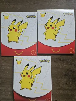 Lot Of 3 Pokemon 25th Anniversary 2021 McDonalds Promo Sealed Pack - Image 2