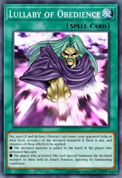 Lullaby of Obedience RA04-EN085 1st ED Yu-Gi-Oh! ULTRA RARE - Image 1
