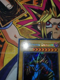 Tri-Horned Dragon lob-e000 Unltd Ed (MP) Secret Rare Yu-Gi-Oh! - Image 3