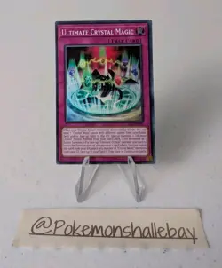 Ultimate Crystal Magic LED2-EN040 *NM* 1st Edition Super Rare Yugioh Card - Image 1
