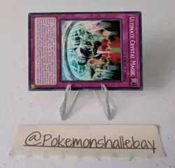 Ultimate Crystal Magic LED2-EN040 *NM* 1st Edition Super Rare Yugioh Card - Image 2