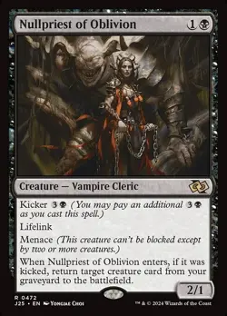 Nullpriest of Oblivion x1 1x Foundations Jumpstart J25 NM MTG - Image 1