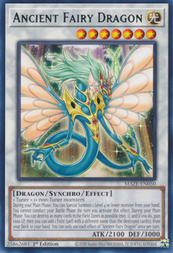 Ancient Fairy Dragon MAZE-EN050 1st ED Yu-Gi-Oh! - Image 1