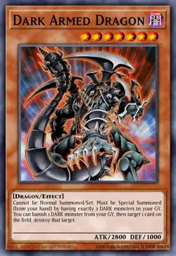 Dark Armed Dragon BLMR-EN054 1st ED Yu-Gi-Oh! ULTRA RARE - Image 1