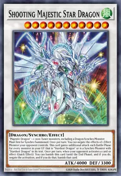 Yugioh BLGG-EN092 - Shooting Majestic Star Dragon - Secret Rare - Image 1