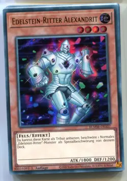 Yu-Gi-Oh! Edelstein Ritter Alexandrit Ultra Rare BLMM-DE107 - Image 1