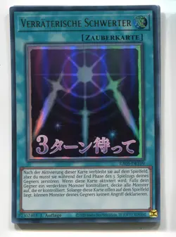 Yu-Gi-Oh! Verraterische Schwerter Stamped Art Ultra Rare RA05-DE109 - Image 1