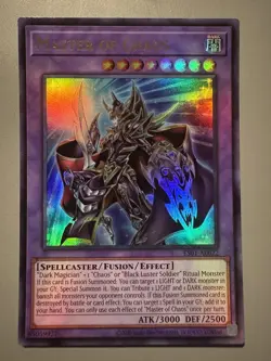 YUGIOH MASTER OF CHAOS ASIA ENGLISH EDITION ES01-AE022 ULTRA RARE - Image 1
