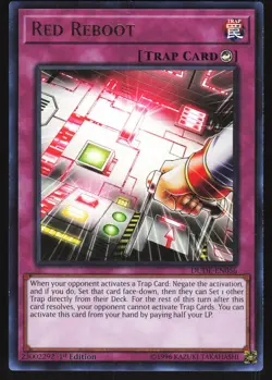 Red Reboot - DUDE-EN056 - Ultra Rare - 1st Edition - Yugioh US - Image 1