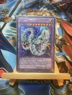 Yu-Gi-Oh! | Cyber Twin Dragon | SDCR-EN037 | Super Rare | 1st Edition - Image 1