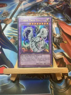 Yu-Gi-Oh! | Cyber Twin Dragon | SDCR-EN037 | Super Rare | 1st Edition - Image 2
