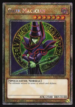 Dark Magician - RA03-EN080 - Platinum Secret Rare - Yugioh - US Print - Image 1