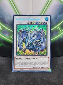 Yugioh Stardust Dragon L5DD-ENS01 Secret Rare 1st Edition NM - Image 1