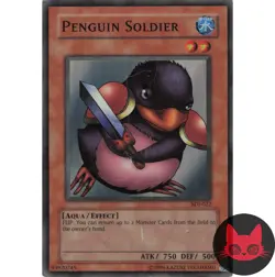 Yugioh Penguin Soldier SDJ-022 Super Rare HP - Image 1