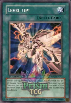 1st Ed Level Up! SOD-EN041 Yugioh - Image 1