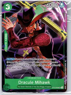 Dracule Mihawk (Illustration Box Vol.4) Sealed One Piece Promotion Cards #ST12- - Image 1