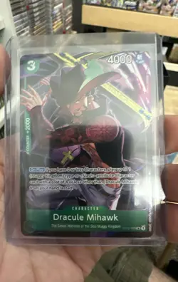 Dracule Mihawk (Illustration Box Vol.4) ST12-003 One Piece Promotion Cards Foil - Image 1
