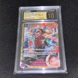 Monkey D. Luffy - One Piece Card JPN. Anime 25th Collection EB02-061 Pristine 10 - Image 1