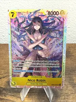 Nico Robin EB03-055 SR Extra Booster Heroines Edition One Piece Card Game - Image 1