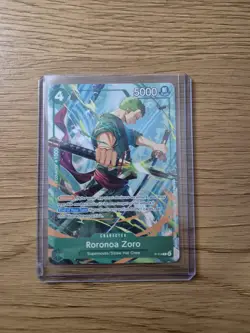 Roronoa Zoro P-114 Exclusive Convention One Piece Promo Card Sealed English - Image 1