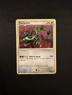 Pokemon TCG Rayquaza Holo Rare Card Call of Legends Series 20/95 NM CLEAN - Image 1