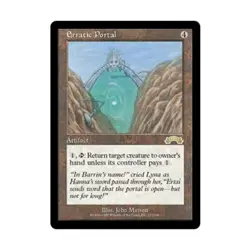 WOTC MtG Exodus Erratic Portal (R) NM - Image 1