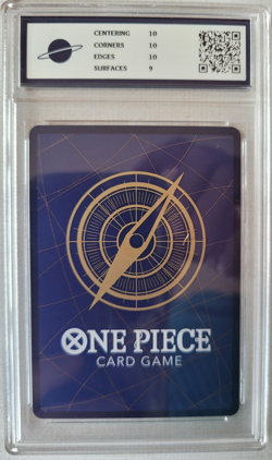 ONE PIECE CARD - MONKEY.D.LUFFY - TREASURE RARE -OP07-109 - RKT GRADED 10. - Image 2