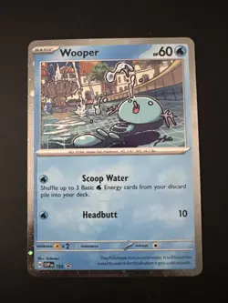 Wooper 155 Sv: Scarlet & Violet Promo Cards Cosmos Holo - Image 1