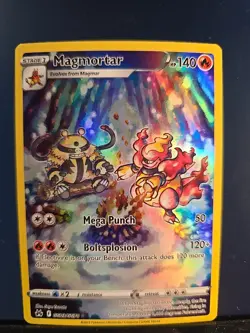Magmortar Crown Zenith Galarian Gallery Holo Rare Card GG03/GG70 - Image 1