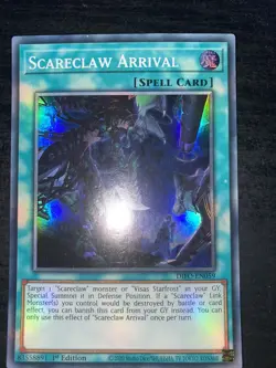 DIFO-EN059 Scareclaw Arrival Super Rare 1st Edition Mint YuGiOh Card - Image 1