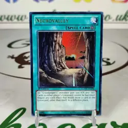 Necrovalley LCYW-EN194 Ultra Rare 1st Edition Yugioh Card Light Play - Image 1