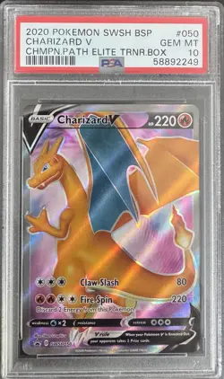 Charizard V SWSH050 SWSH: Sword & Shield Promo Cards Holo - Image 1