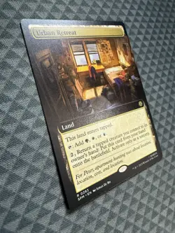 MTG Urban Retreat #0283 Extended Art Rare Marvel’s Spider-Man (SPM) - Image 2