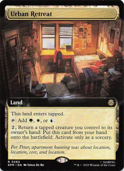 Urban Retreat (Extended Art) R Marvel's Spider-Man 283 NM - Image 1