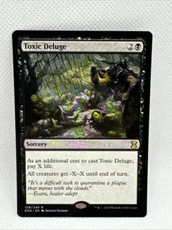 MTG - Toxic Deluge Eternal Masters Regular NM Unplayed - Image 1