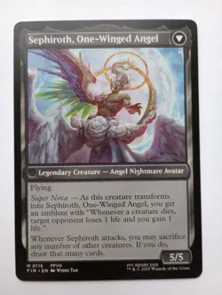 MTG - 1x Sephiroth Fabled Soldier - Final Fantasy - NM - Image 2