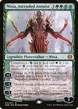 Nissa, Ascended Animist (ONE-175) - mythic Near Mint - Image 1