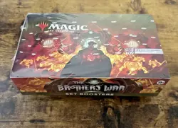 Magic: The Gathering - The Brothers' War Set Booster Box MTG 30 packs SEALED 195166150666 - Image 1