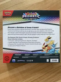 Pokemon Prismatic Evolutions POSTER COLLECTION - Englisch - NEU OVP Scarlet - Image 2