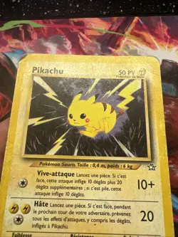 Carte Pokemon Wizards Neo Genesis Pikachu 70/111 Francais Vf Fr - Image 3
