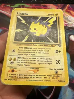 Carte Pokemon Wizards Neo Genesis Pikachu 70/111 Francais Vf Fr - Image 4