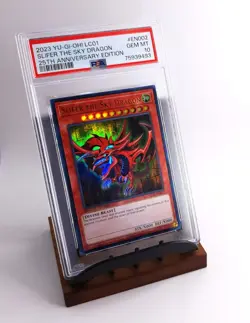 Yu-Gi-Oh! 2023 Slifer the Sky Dragon LC01-EN002 Limited Ed Ultra Rare PSA 10 - Image 1
