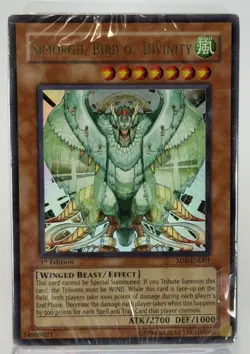 YUGIOH STRUCTURE DECK LORD OF THE STORM SD8 SIMORGH BIRD OF DIVINITY 1ST ED *NEW - Image 1